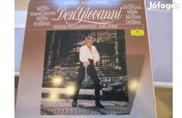 Don Giovanni díszdobozos bakelit hanglemez album eladó