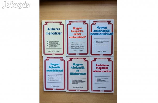 Donald H. Weiss könyvei * 1986-1992 * Új * Park * 