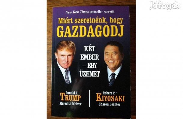 Donald J.Trump Robert T. Kiyosaki Miért szeretnénk, hogy gazdagodj Sok