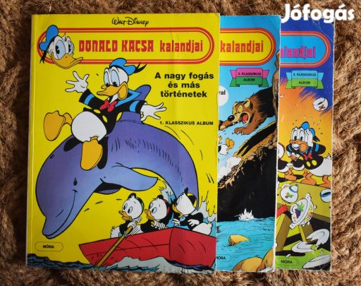 Donald kacsa albumok - A nagy fogás és más történetek, család nyaral