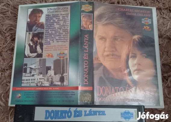 Donato és lánya - krimi vhs- nagytok