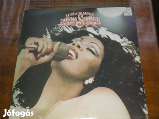 Donna Summer - Live and More dupla bakelit lemez hibátlan