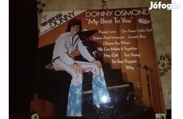 Donny Osmond bakelit hanglemez eladó