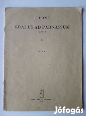 Dont : Etüdök Op.38. A/B I. - hegedű kotta