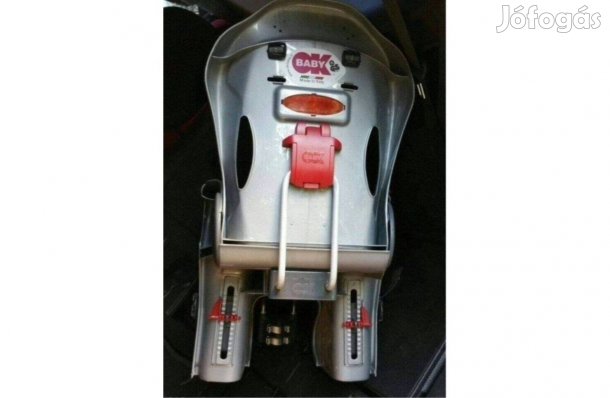 Dönthető! Új állapotú Tiszta! Hátsó gyermekülés kerékpárra