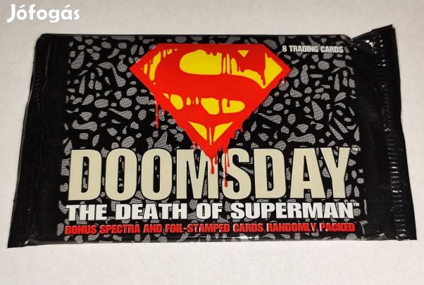 Doomsday: The Death of Superman Trading Cards kártya csomagok