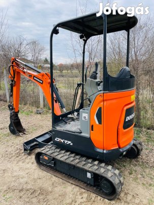 Doosan Dx17Z Bobcat E17Z minkotró árokásó munkagép