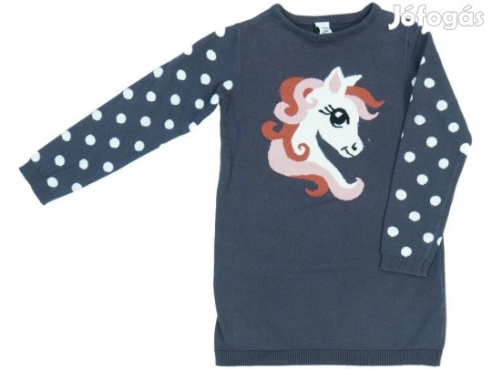 DopoDopo Új (címkés) Lány Ruha (Méret: 104)