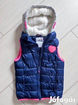 Dopodopo (Takko) kislány kapucnis mellény, 110-es 1500 Ft