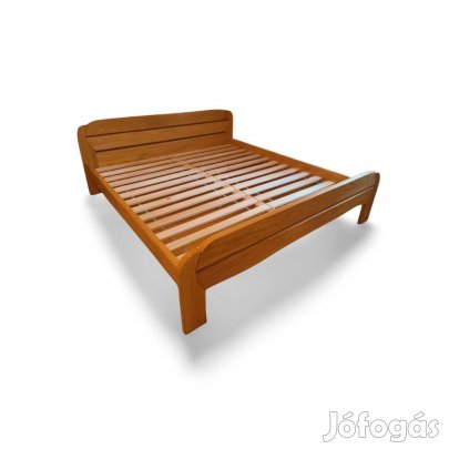 Dóra tömör tölgyfa ágykeret 90x200-as méretben