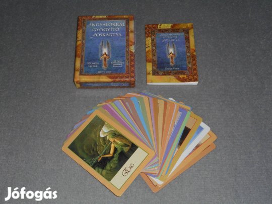 Doreen Virtue - Angyalokkal gyógyító jóskártya - 44 lapos kártyacsomag