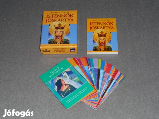 Doreen Virtue - Istennők jóskártya (44 lapos kártyacsomag + könyv)