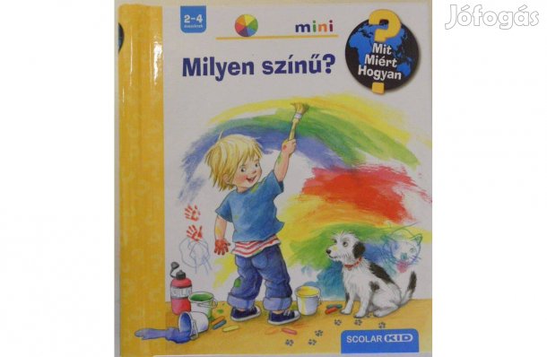 Doris Rübel - Milyen Színű? - Mit? Miért? Hogyan? Mini könyv (új)