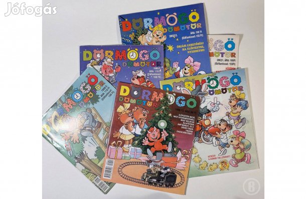Dörmögő Dömötör (1998-2002 - 6 db) - - - Csak személyesen!