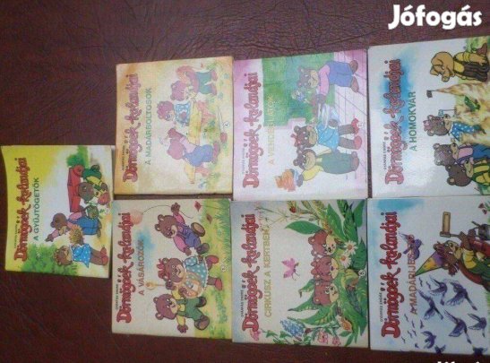 Dörmögőék kalandjai retro mesekönyv 7 db