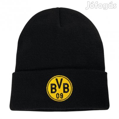 Dortmund sapka kötött fekete felnőtt