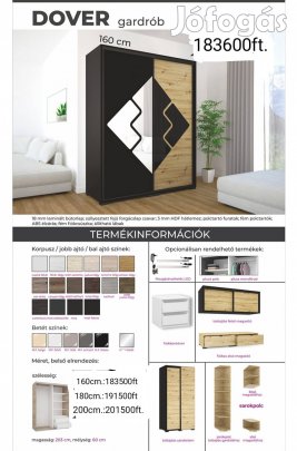 Dover gardrób 