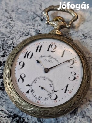 Doxa Goliát zsebóra, vadász jelenettel