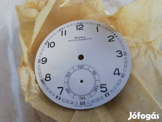Doxa zsebóra számlap régi eredeti db gyári csomagolásban