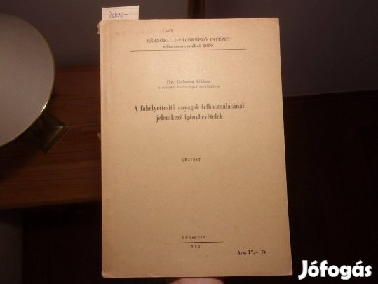 Dr Dalocsa Gábor Gyártásközi minőségvizsgálat néhány kérdése a faipar