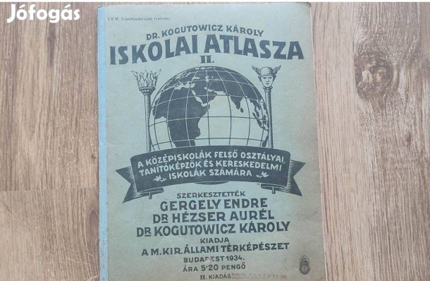 Dr Kogutowicz Károly Iskolai Atlasz II