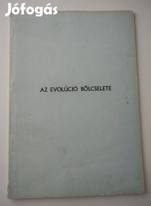 Dr. Boda László - Az evolúció bölcselete