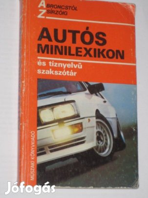 Dr. Buna - Dr. Emőd - Deák Autós minilexikon és tíznyelvű szakszótár