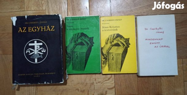 Dr. Cserháti József könyvcsomag / 4 db könyv