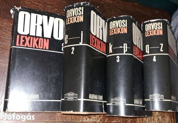 Dr. Hollán Zsuzsa: Orvosi lexikon I-IV