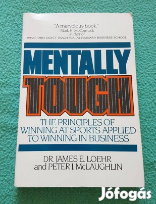 Dr. James E. Loehr: Mentally Tough könyv (angol nyelven)
