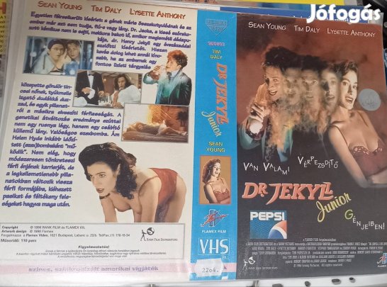 Dr. Jekyll Junior - vígjáték vhs - nagytok