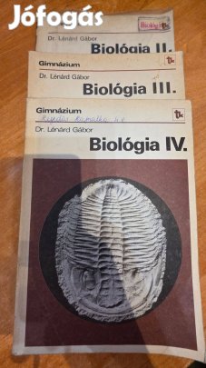Dr. Lénárd Gábor - Biológia II-III-IV