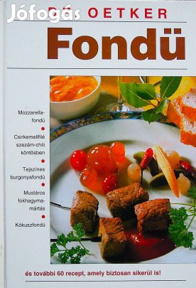Dr. Oetker Fondü receptkönyv