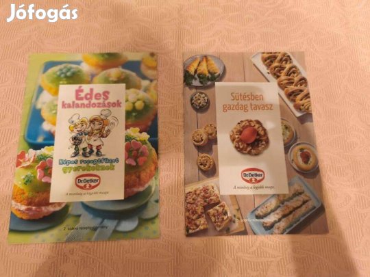 Dr. Oetker füzet 2 db