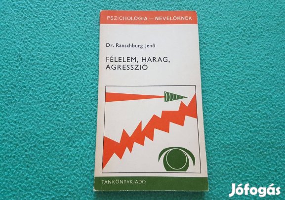 Dr. Ranschburg Jenő: Félelem, harag, agresszió könyv
