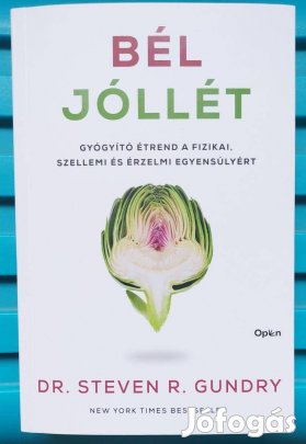 Dr. Steven R. Gundry: Bél-jóllét (Open Books, 2025)