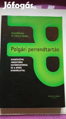 Dr. Udvary Sándor Polgári perrendtartás 2012.év 2500 Ft