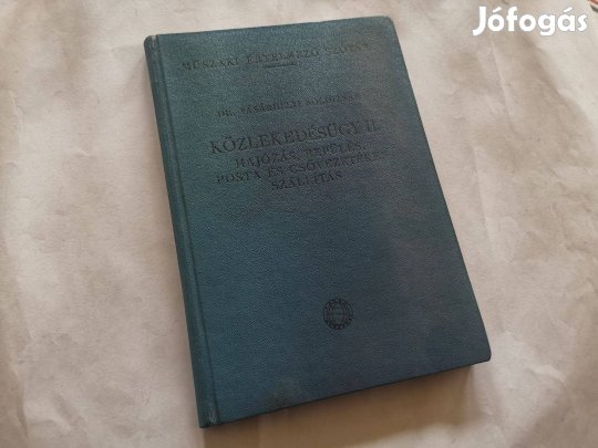 Dr. Vásárhelyi Boldizsár - Közlekedésügy II. - műszaki szótár