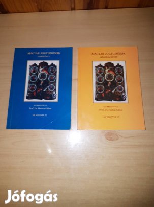 Dr. (szerk.) Hamza Gábor - Magyar jogtudósok I.-II. kötet egyben