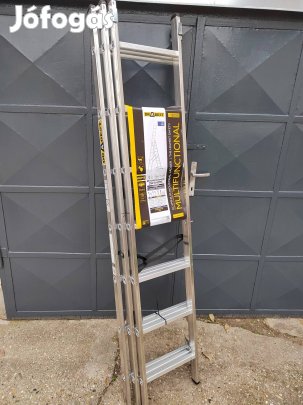 Drabest 3x7 fokos többcélú alumínium kitolható létra