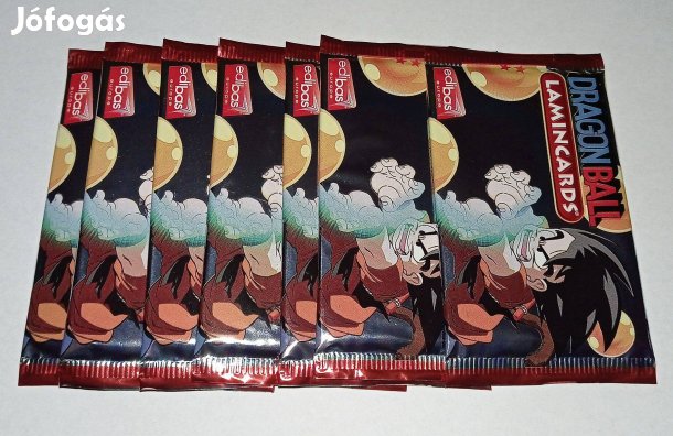 Dragon Ball Lamincards bontatlan kártya csomagok