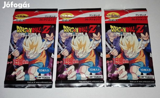 Dragon Ball Z Hero Collection Series 1 bontatlan kártya csomagok