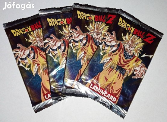 Dragon Ball Z Lamincard bontatlan kártya csomagok