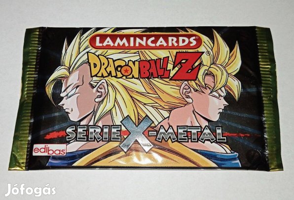Dragon Ball Z Lamincards Serie X-Metal bontatlan kártya csomagok