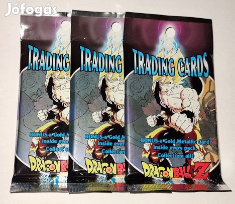 Dragon Ball Z Trading Cards Series 3 bontatlan kártya csomagok