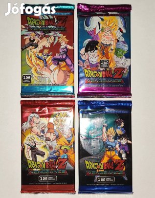 Dragon Ball Z Vengeance Collectible Card Game kártya csomagok