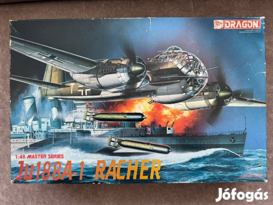 Dragon Ju188A-1 Reacher makett + kiegészítők