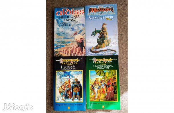 Dragon Lance krónikák I-III.Weis-Hickman Hibiszkusz Könyvkiadó, 1992 A