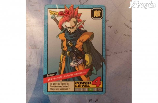 Dragon ball Z Power level kártya - 591/ Tapion