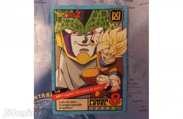 Dragon ball Z Power level kártya - 609/Cell